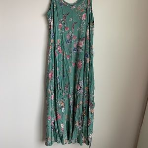 Torrid Floral Floor Length Dress